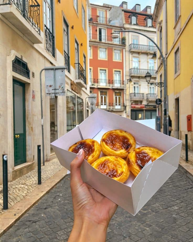 Lisbon's winding cobblestone streets left